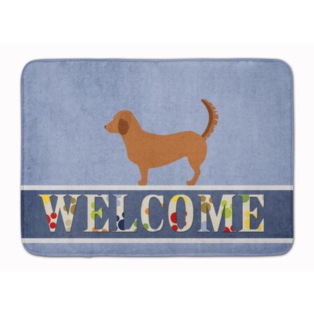 Carolines Treasures Alpine Dachsbrake Machine Washable Memory Foam Mat BB8270RUG